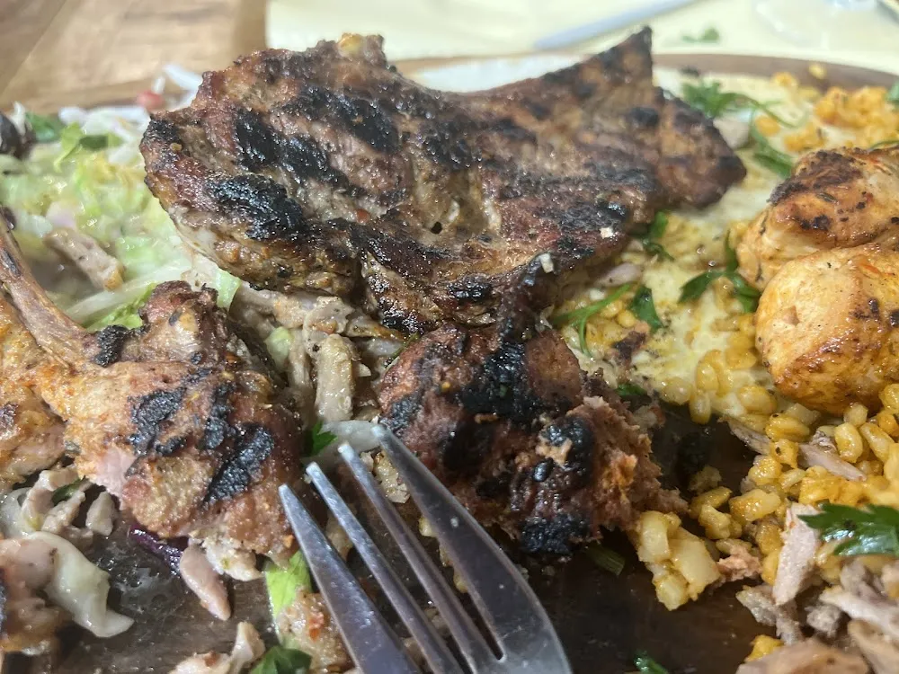 Assiette Côtelette d'agneau